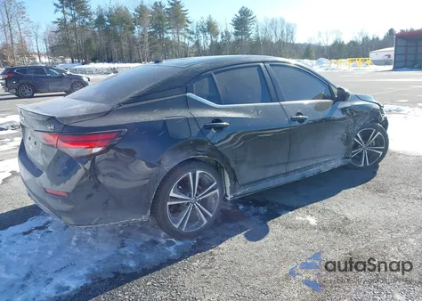 2021 Nissan Sentra Sr Xtronic Cvt z USA, uszkodzony, nr VIN 3N1AB8DV2MY290940